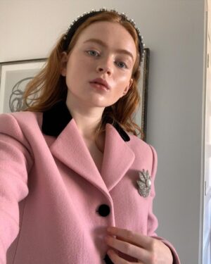 Sadie Sink Instagram - first virtual @miumiu show did not disappoint.