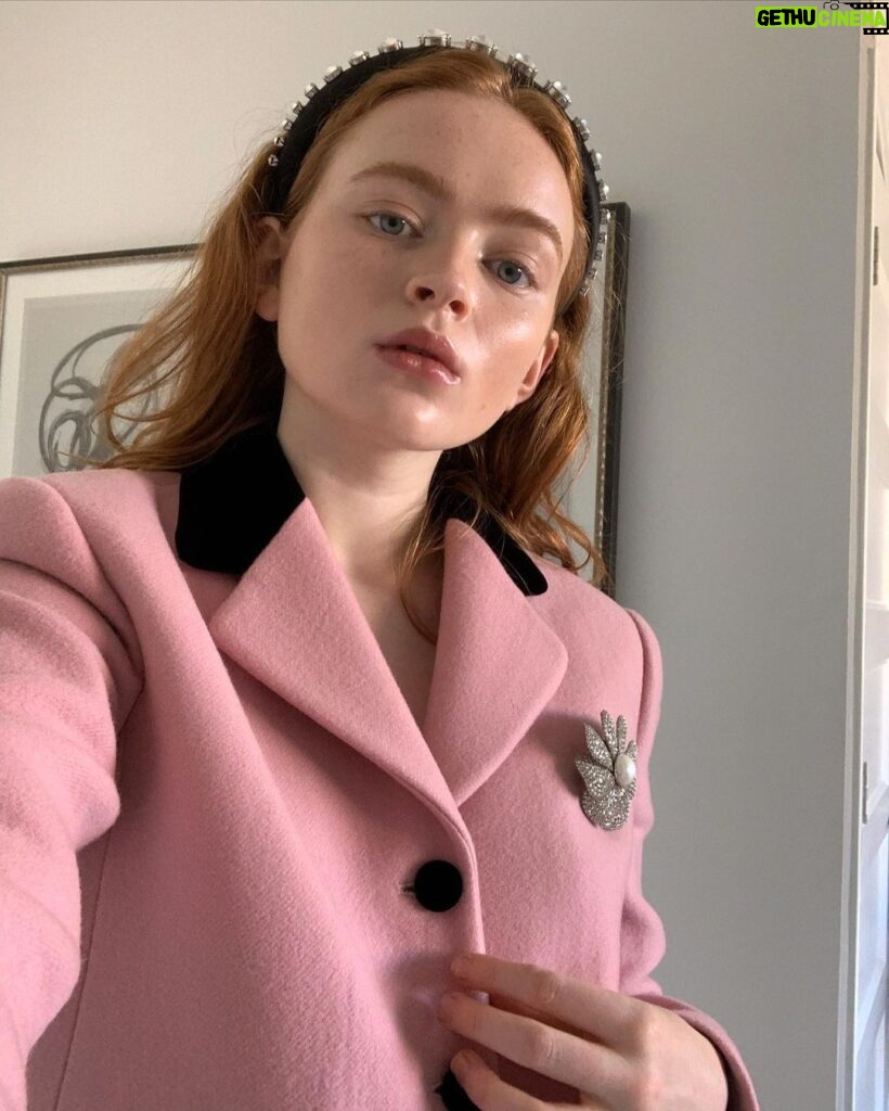 Sadie Sink Instagram - first virtual @miumiu show did not disappoint.