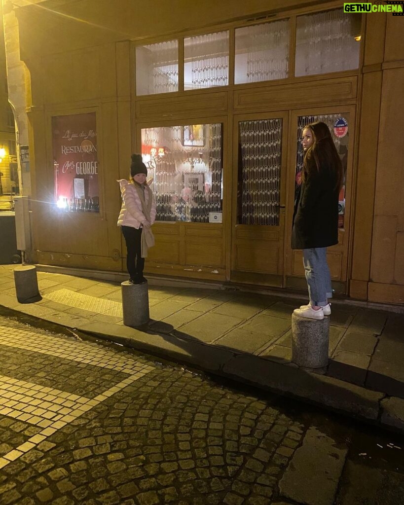 Sadie Sink Instagram - a while ago in paris :)