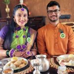 Sai Lokur Instagram - My Sweet little Godh Bharai at home 🥰 What did I choose? Kheer or Gulab jamun 🤭 [Baby Shower, Godh Bharai, function, baby boy, baby girl, new born baby, baby on board, Dohal jevan, gender reveal game, mom to be, pregnancy diaries, celebrations, parents to be, couple things, couple goals, mom dad] #kheer #gulabjamun #babyboy #babygirl #dessert #godhbharai #godhbharaiceremony #godhbharaisongs #babyshowersongs #trendingreels #viral #babyshowervideos #babyonboard #genderrevealgame #babyshower #babyshowerreels #couplegoals #couplethings #couplereels #momdad #parentstobe #genderreveal #boyorgirl #momreels #momtobe #pregnancyreels #trendingreels #function #indiantraditions #rituals #indianceremony