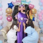 Sai Lokur Instagram – My Fairy-tale Baby Shower 🤰
I truly feel like a princess ❤️
And my dear friends made it so special for me…
#grateful 

Gown – @momswardrobe2020 
Jewelry – @mrugasart 

#babyshowerwithfriends  #maternityphotoshoot #babyshowerphotoshoot
#babyshower #babyshowerlook #babyshoweroutfit #babyshowergown #maternitygown #floraljewellery
#babyshowerjewellery #babyshowergown #maternityphotoshootideas
#princessdiaries #fairytale #purple #ombre #photoshootgowns