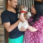Sai Lokur Instagram - You will always be our first baby! 🐶 Happiest birthday Mocha. You bring so much happiness in our lives and you are such a blessing. No matter what, whenever we see you, we always have a smile on our face. You lighten up our lives and always bring cheer. You are our furball and our little bundle of joy. May you live the longest. We love you more than words can express. @furballmocha #happybirthday #dogbirthday #dogkisses #dogstagram #dogparent #mocha #birthdayreels #dogreels #cutedogs #doglife #dogcuddles #dogsofinstagram #shihtzu #shihtzubirthday