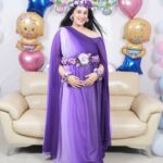 Sai Lokur Instagram – My Fairy-tale Baby Shower 🤰
I truly feel like a princess ❤️

Wearing this beautiful Maternity gown from @momswardrobe2020 
And this gorgeously hand made jewelry from @mrugasart 

[Baby Shower, Gender reveal, boy or girl, Pregnancy, Maternity, Mom to be, Mom life, Pampering, Gown, Baby Shower jewellery, Princess diaries, Floral jewelry, Baby Shower gown]

#babyshowerreels #maternityphotoshoot #babyshowerphotoshoot
#babyshower #babyshowerlook #babyshoweroutfit #babyshowergown #maternitygown #floraljewellery
#babyshowerjewellery #babyshowergown #maternityphotoshootideas
#princessdiaries #fairytale #purple #ombre #photoshootgowns