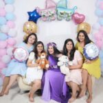 Sai Lokur Instagram - My Fairy-tale Baby Shower 🤰 I truly feel like a princess ❤️ And my dear friends made it so special for me... #grateful Gown - @momswardrobe2020 Jewelry - @mrugasart #babyshowerwithfriends #maternityphotoshoot #babyshowerphotoshoot #babyshower #babyshowerlook #babyshoweroutfit #babyshowergown #maternitygown #floraljewellery #babyshowerjewellery #babyshowergown #maternityphotoshootideas #princessdiaries #fairytale #purple #ombre #photoshootgowns
