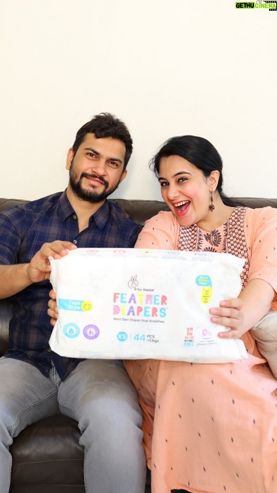 Sai Lokur Instagram - Sharing the joy of choosing Feather Diapers from @RforRabbitOfficial for our upcoming arrival. ๐ผ These cozy companions are my top choice, and I can't wait to embrace the confidence they bring to our diapering journey. Join me in making the best choice for our little one! Follow @rforrabbitbaby for more information! (Baby diapers, newborn baby essentials, mom to be, rash free diapers)