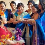 Sai Lokur Instagram - My Dohal Jewan done by my favorite people in the world! Blessed to have them in my life ❤️ This is Pampering to next level! Lucky mommy to be🥰 Ps- I opened jalebi again. Am I really having a girl? 😄🤭 [Baby Shower, Dohal jevan, Mom to be, Pampering, Baby on board, Maternity shoot, Baby Shower outfit] #godhbharai #dohaljevan #godhbharaiceremony #godhbharaisongs #babyshowersongs #trendingreels #viral #babyshowervideos #babyonboard #babyshower #babyshowerreels #momdad #genderreveal #boyorgirl #momreels #momtobe #pregnancyreels #trendingreels #function #indiantraditions #rituals #indianceremony