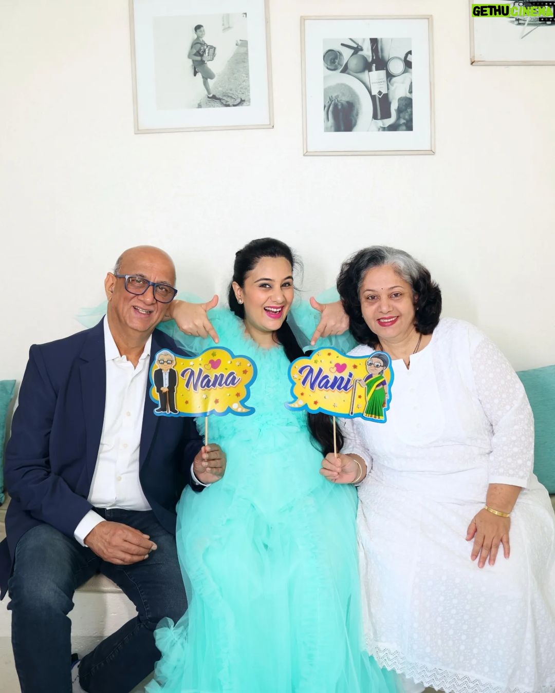 Sai Lokur Instagram - And finally the grandparents to be, have made an appearance on my social media in the last days of my pregnancy 😅 A super excited lot of family awaits your arrival Baby Roy! Your gonna be pampered and how❤ Cant wait to experience it all. #babyarrival #babyontheway #parentstobe #grandparentstobe #grandparents #babyprep #excitement #awaiting #maternityphotoshootindia #maternityphotoshootideas #maternityphotoshoot #maternity #photoshoot #photography #momtobe