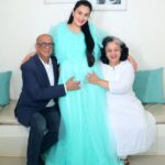 Sai Lokur Instagram - And finally the grandparents to be, have made an appearance on my social media in the last days of my pregnancy 😅 A super excited lot of family awaits your arrival Baby Roy! Your gonna be pampered and how❤ Cant wait to experience it all. #babyarrival #babyontheway #parentstobe #grandparentstobe #grandparents #babyprep #excitement #awaiting #maternityphotoshootindia #maternityphotoshootideas #maternityphotoshoot #maternity #photoshoot #photography #momtobe