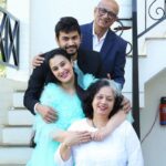 Sai Lokur Instagram - And finally the grandparents to be, have made an appearance on my social media in the last days of my pregnancy 😅 A super excited lot of family awaits your arrival Baby Roy! Your gonna be pampered and how❤ Cant wait to experience it all. #babyarrival #babyontheway #parentstobe #grandparentstobe #grandparents #babyprep #excitement #awaiting #maternityphotoshootindia #maternityphotoshootideas #maternityphotoshoot #maternity #photoshoot #photography #momtobe