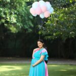 Sai Lokur Instagram - Twinkle Twinkle Little Star, How We Wonder What You Are! Since I didn't know the gender of my little one, I wanted to go with a very fresh combination of pink and blue. I got this gorgeous gown designed from @fragrance_designs and I think it absolutely looks stunning 💗💙 Do comment if you agree! (Maternity photoshoot ideas outdoor, Maternity outfits, Maternity photoshoot gowns, girl or boy, gender reveal, swirl, mom to be, pregnancy photoshoot) #maternityphotography #maternityphotoshoot #maternityphotoshootideas #maternityclothing #maternityoutfit #maternityphotoshootindia
