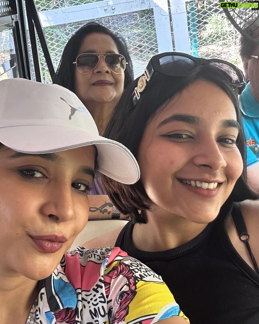 Sakshi Agarwal Instagram - When I met these beauties😍 . #tigerparkpattaya #tigers #sakshiagarwal #holiday #pattaya #thailand🇹🇭 Tiger PARK Pattaya