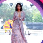 Sakshi Pradhan Instagram - Walking the #illustrious #Redcarpet at @iffigoa 54th International - Film Festival in #Goa with my #glamorous companion, Gloria 🐱, was a dream come true (First time in the History of animals😉, humans closed the #Ceremony with the #RedCatwalk )! Thanks @nfdcindia @filmbazaarindia 🐾✨ An enchanting evening filled with international films, the pulsating #energy of #cinema life, and the warmth of shared love. Grateful for every step of this #cinematic #journey. 🎬🌟 #RedCarpetAdventures #IFFIGoaMagic Closing #Ceremony Old INOX Panaji! #RedCarpetwalk #firsttimeinhistory #IFFI ♾️ 👗Curated & Styled by @kamalakaftan 📸 @robin_t_photography @esg_goa #filmbazaar IFFI Goa