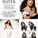 Salma Hayek Pinault Instagram - Out on newstands now @madamefigarofr⚡ thank you @rankinarchive & team for working your magic. Photographer : @rankinarchive Stylisme : @carolematray.mad Stylist assitant : @cylia.br Make up artist : @sofiatilbury Hair : @naokawakamihair for @thewallgroup Manicure: @katewilliams0n Casting :@marleen_jack