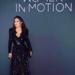 Salma Hayek Pinault Instagram - So proud of Kering’s ‘Women in Motion’ 8th Annual Gala in Cannes, where we had the privilege and opportunity to honour the inspiring career of legendary artist and ground breaker @michelleyeoh_official ❤️ @kering_official #WomenInMotion #Cannes2023 #Cannes Nous sommes fiers du 8ieme gala annuel “Women in Motion” avec le Festival de Cannes. Nous avons eu le privilège d’honorer l’exceptionnelle et très inspirante carrière de cette artiste légendaire et pionnière qu’est @michelleyeoh_official ♥️ @kering_official Muy orgullosa de la 8va Gala Anual de ‘Women in Motion’ de Kering en Cannes, donde tuvimos el privilegio y la oportunidad de honrar la inspiradora carrera de la legendaria artista e innovadora @michelleyeoh_official ❤️ @kering_official 📸: @zoemcconnell @gettyimages