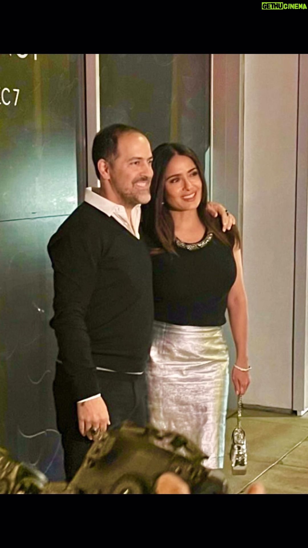 Salma Hayek Pinault Instagram - Sami, I am filled with immense pride for you, my exceptionally talented brother. Your hard work, determination, creativity, and dedication have truly paid off. Congratulations on the opening of your sublime exhibition, ‘FREQUENCY,’ at @christieslosangeles. It’s running from November 3 to December 7, so if you’re in Los Angeles, be sure to check it out! @hayekstudio @christieslosangeles #art Sami, estoy inmensamente orgullosa de ti, mi excepcionalmente talentoso hermano. Tu arduo trabajo, determinación, creatividad y dedicación realmente han dado frutos. ¡Felicidades por la apertura de tu sublime exposición “FREQUENCY” en @christieslosangeles! Estará en exhibición desde el 3 de noviembre hasta el 7 de diciembre, así que si estás en Los Ángeles, ¡asegúrate de verla!