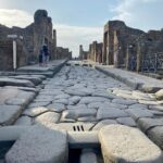 Salma Hayek Pinault Instagram - I feel an undeniable connection to the world that existed centuries ago. 🏛️🏺When you walk through the ruins of Pompeii you can’t help but imagine the lives of the people and their spirit linger in the air. The endurance of its buildings have survived to tell stories of of triumph and tragedy, of love and loss, all frozen in time. Thank you @massimo_osanna for this extraordinary experience. #italy #pompeii Pompeii, Italy