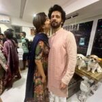 Saloni Khanna Instagram - Ganpati 2023 ❤️ Wearing @soniyagofficial 🌟 #aintnohashtags