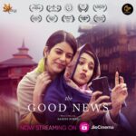 Saloni Khanna Instagram - Experience the formidable journey of two friends who dared to dream! @thegoodnewsshort now streaming on @officialjiocinema (link in bio) @danishrenzu @salk.04 @gauribatra56 @naveen9arora @sunayanakachroo @renzufilms @cineshortspremiere @taherhusseinn @rakeshjagdeesh @sumitlalwani @nambrathsavitha @csporns @zaheer.colorist @theperfectpairbykainaat @makeupbyaayesha @bhatshahnawaz @basitalie @junaidhanief @nube_cirrus @vishal.likes.cinematography @mukhtarlights @kongposhsound @aabidrashid01 @zehduu_56 #thegoodnews #jiocinema #friendship #shorts #renzufilms