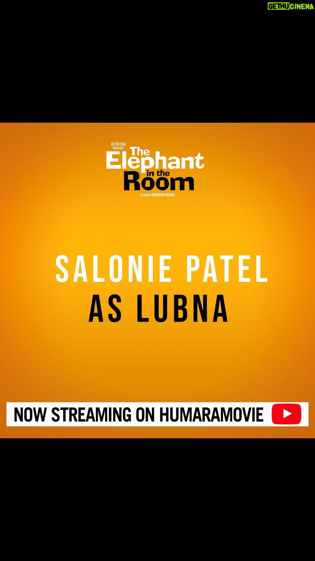Saloni Khanna Instagram - Salonie Patel as Lubna “The Elephant In The Room” ❤️ Ganpati Bappa Morya …………………………………………… @altegoproductions @altegotalents in association with @modernmonkfilms & @humaramovie Presents “The Elephant In The Room” A film by Krishan Hooda Now streaming on @humaramovie ******Starring ******* Daisy Shah @shahdaisy Viraf Patell @virafpp Salonie Patel @salk.04 Nitinn R Miranni @thenitinmirani Pratiksha Sen ❤️ Akansha Pandey @sassyakansha Sankalp Joshi @joshi_sunkalp Mantra Mugdh @mantramugdh Housing Finance Partner - PNB Housing Finance #pnbhousingfinance Outdoor Media Partner - Bright Outdoor Media @brightoutdoormedia Produced By: Aartie Miranni & Prakash Moolani @aartie_miranni @prakash_moolani_ Directed & Co-Produced By: Krishan Hooda krishanhooda_o Orignal Story Nitinn R Miranni & Aartie Miranni @thenitinmirani @aartie_miranni Screenplay & Dialogues : Krishan Hooda & Neeltarni Pratap @krishanhooda_o @neeltarnipratap Director of Photography: Pushkar Sharma @rolling_blades Editor: Sanjay Shree Ingle @kolisanjay DI Colourist: Ashirwad Hadkar @ashirwad_hadkar_ Sound design - Rameez k zubair Original Background score: Sunil Singh #SunilSingh Dubbing - Vrikpal Singh @v_for_vrikpal Executive Producers: Jyoti Sunil Dabas & Alyque jyoti_sunil_dabas @iamalyque Associate Director: Ajit Kumar @ajit_127 Director’s Assistant: Neeltarni Pratap @neeltarnipratap Assistant Directors: Riva Aurora, Aakash Gor, Ansh Nag @rivaxaurora @aakash.gor @anshnagda Still Photography : Amy Hooda @amyn.hooda Poster Design: Hitesh Sharma @digitalartist_hitesh #shortfilm #theelephantintheroom #daisyshah #nitinnrmiranni #virafPatell #saloniepatell #theelephantintheroomshortfilm #ganpati #trending #ganpatibappamoreya #ganpatiutsav #comedyfilm #bollywood Mumbai, Maharashtra