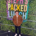 Sam Clemmett Instagram - Thank you @packedlunchc4 for having me on yesterday! And thank you to Hugh for my surprise message ❤️ #queencharlotte