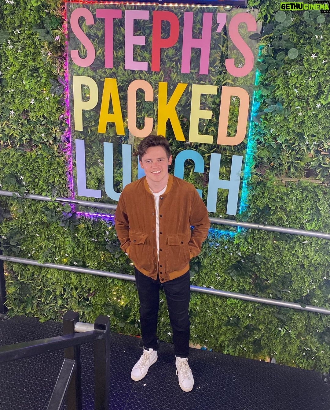 Sam Clemmett - 23.4K Likes - Thank you @packedlunchc4 for having me on yesterday! And thank you to Hugh for my surprise message ❤️ #queencharlotte