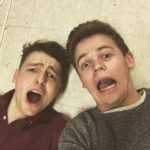Sam Clemmett Instagram - Three years ago I first met you in a small rehearsal room in Soho before the process began. I walked in, saw the slight frame of a young man and thought, “shit that’s him... This is who I’m going on this year long journey with”. 3 years on, here we are, on Broadway, telling this story and I couldn’t be more thankful to have shared this entire experience with you. As an actor, you are a force to be reckoned with. Watching you sculpt your Scorpius Malfoy right before my very eyes is a process I will never forget. You inspire me as an artist and I have learnt so much from you. But more importantly, as a friend, I couldn’t have done this without you. You are a friend for life and wherever the hell you are on this earth, you won’t be getting rid of me. I will still send you a voice note asking what I should have for dinner at 11pm. Thank you for the laughs, the tears and most importantly the beers. You are the Scorpius to my Albus and quite frankly I couldn’t have asked for a better pal and actor to play with. I hope one day we get to play again... but not too soon because, quite frankly, you’re doing my fucking head in. Friends.... ALWAYS. Love you @anthonyboyle #cursedchild #finalday #soppyasshit Harry Potter and the Cursed Child