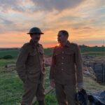 Sam Clemmett Instagram - The War Below is OUT today, streaming on many digital platforms and in select cinemas over the coming weeks. Incredibly proud of every single person involved in putting this movie together! To celebrate, here’s a bunch of BTS for you to enjoy💥 #thewarbelow