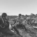 Sam Clemmett Instagram - The War Below is OUT today, streaming on many digital platforms and in select cinemas over the coming weeks. Incredibly proud of every single person involved in putting this movie together! To celebrate, here’s a bunch of BTS for you to enjoy💥 #thewarbelow