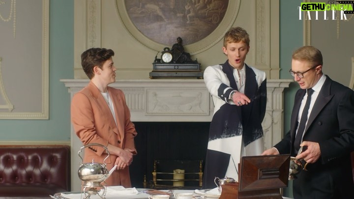 Sam Clemmett - 55K Likes - Bring it ooonnnn @freddiedennis
Butler challenge for @tatlermagazine
Directed by @handlebars88
2nd camera @razvanpestean
Lighting assistant @nathslifemedia_
Styled by @lydie_harrison
Grooming @naokawakamihair
Produced by @camillalouisefitzpatrick
Set design elpidamagkoura
Shot on location @homehouselondon