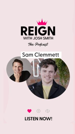 Sam Clemmett Instagram - ‘Queen Charlotte: A Bridgerton Story’ star @sam_clemmett AKA Brimsley joins my podcast ‘Reign with Josh Smith’ to talk about bringing the first main queer relationship to the Bridgerton-verse. Listen wherever you get your podcasts from RN and via my LINK IN BIO.

Sam sums up so perfectly why representation of queer love in a period dramas is so important and don’t we love to see Brimsley and Reynolds flying the flag for visibility in the show? YES WE DO! 

You can also watch an extended video cut of the podcast episode on the Reign YouTube channel, also via my LINK IN BIO 👑

#queencharlotte #bridgerton #bridgertonnetflix #samclemmett #reignwithjoshsmith