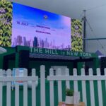 Sam Clemmett Instagram - 2 weeks late but, thank you @wimbledon for having us at the men’s final screening at The Hill NY. The epic rain matched the epic final Brooklyn Bridge Park