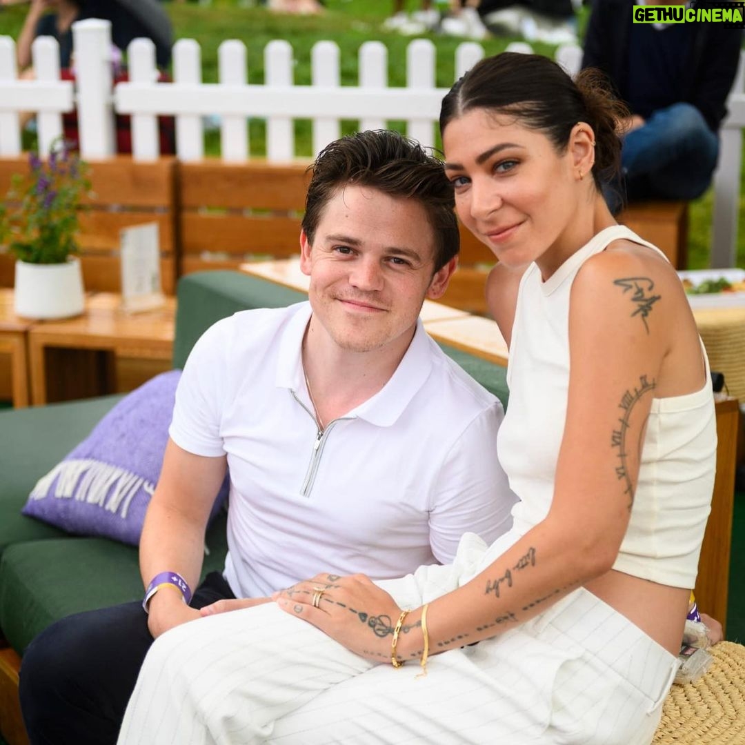 Sam Clemmett - 25.3K Likes - 2 weeks late but, thank you @wimbledon for having us at the men’s final screening at The Hill NY. The epic rain matched the epic final