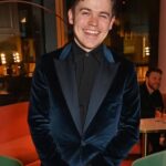 Sam Clemmett Instagram - Had the loveliest evening at the Vanity Fair EE BAFTA rising star party. Thank you for having me @vanityfairlondon @ee @loopvip #eerisingstar #eebaftas Styled by @mrfabioimmediato Thank you @paulsmithdesign @cartier @rmwilliams @davebenett