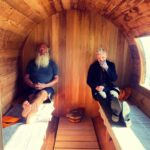 Samuel Ratsch Instagram - Yes being in the sauna with a suit is hot. Thanks Rick.