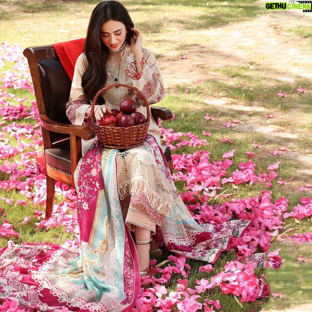 Sana Javed Instagram - Checkout the latest wardrobe by @elaf.premium - ELAF Festive Chikankari 2023. Photographer: @deeveesofficial Videographer: @muzammilgarewal Mua: @sunil_mua Stylist: @mamoontariq Art Director: @ahmadshahart Creative Director: @muneebakraam Co-ordination: @amnaaaiqbal Celebrity Management: @onetake.productionss #elafpremium #festive #chikankari #luxury #lawn #sanajaved