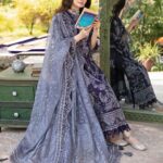 Sana Javed Instagram - My favourite outfit 💜😍 @jazminonline 🤍PRE-BOOK NOW the most awaited collection ‘Shahkaar’ Eid Festive Vol. 1 SS’22 A collection that is one of a kind, inclusive of all summer palettes & timeless designs embellished in elegance! Absolutely loved wearing each design! Visit www.jazmin.pk to shop. #jazminonline #jazminshahkaar #eidfestive #festivelawn #embroidered #comingsoon