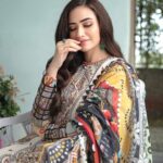 Sana Javed Instagram - @jazminonline 🤍PRE-BOOK NOW the most awaited collection ‘Shahkaar’ Eid Festive Vol. 1 SS’22 A collection that is one of a kind, inclusive of all summer palettes & timeless designs embellished in elegance! Absolutely loved wearing each design! Visit www.jazmin.pk to shop. #jazminonline #jazminshahkaar #eidfestive #festivelawn #embroidered #comingsoon