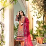 Sana Javed Instagram - @jazminonline 🤍PRE-BOOK NOW the most awaited collection ‘Shahkaar’ Eid Festive Vol. 1 SS’22 A collection that is one of a kind, inclusive of all summer palettes & timeless designs embellished in elegance! Absolutely loved wearing each design! Visit www.jazmin.pk to shop. #jazminonline #jazminshahkaar #eidfestive #festivelawn #embroidered #comingsoon