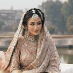 Sana Javed Instagram - ‘Khwaab sa’ 🌹 The longing of a girl to be the most beautiful bride. Fozia Tawfiq’s 2022 bridal campaign @foziatawfiq Hair, Makeup & Direction: @foziatawfiq Jewellery: @jewelsbynazish Bridalwear: @mohsin.Naveed.ranjha Styling : @ziggimenswear Photographer: @natashazubair Fashion Film: @thathassaan