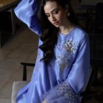 Sana Javed Instagram - 🍇 Styled by @khojiiii 👗: @museluxe 💄: @nabila_salon Jewelry: @official.verve