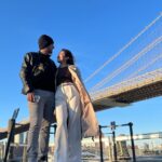 Sana Sayyad Instagram - To be young and in love in New York City ❤️ Manatthan - New York City