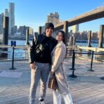 Sana Sayyad Instagram - To be young and in love in New York City ❤️ Manatthan - New York City