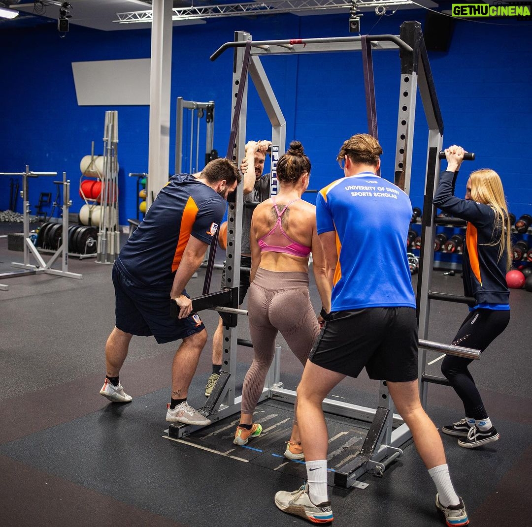 Sandy Ryan Instagram - Testing down @hpuderbyuni @derbyuni 📈 It’s the 1% that counts LFG!