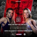 Sandy Ryan Instagram – WBO world title 22nd April. See you all there LFG🌏