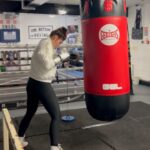 Sandy Ryan Instagram - Hard boxing session🫶🏼👊🏼
