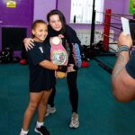 Sandy Ryan Instagram - This is what it’s about for me inspiring the future generation🫶🏼 Derby