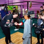 Sandy Ryan Instagram - This is what it’s about for me inspiring the future generation🫶🏼 Derby