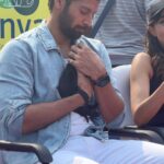 Santhosh Prathap Instagram - Look who visited our vaccination drive🐾❤️ @santhoshprathapoffl @paro_nair 🙌🫂