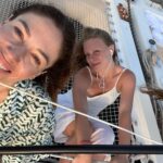 Sarah Felberbaum Instagram - Happy birthday to my special Buddy. The person I’ve been doing crazy things with for the past 13 years. What we have, others will never understand. It’s ours and it is special. You are the person I chat about life with, 60 meters from the ground. I love you #buddyturnsseventeen #iloveyou P.s. senti quella merda di tuo padre come ride 😂 Buddyland