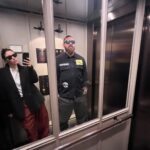 Sarah Felberbaum Instagram – Random photo dump in ascensore 
.
@danielederossi I love being stupid with you. 
.
.
#justcause #elevatorlove